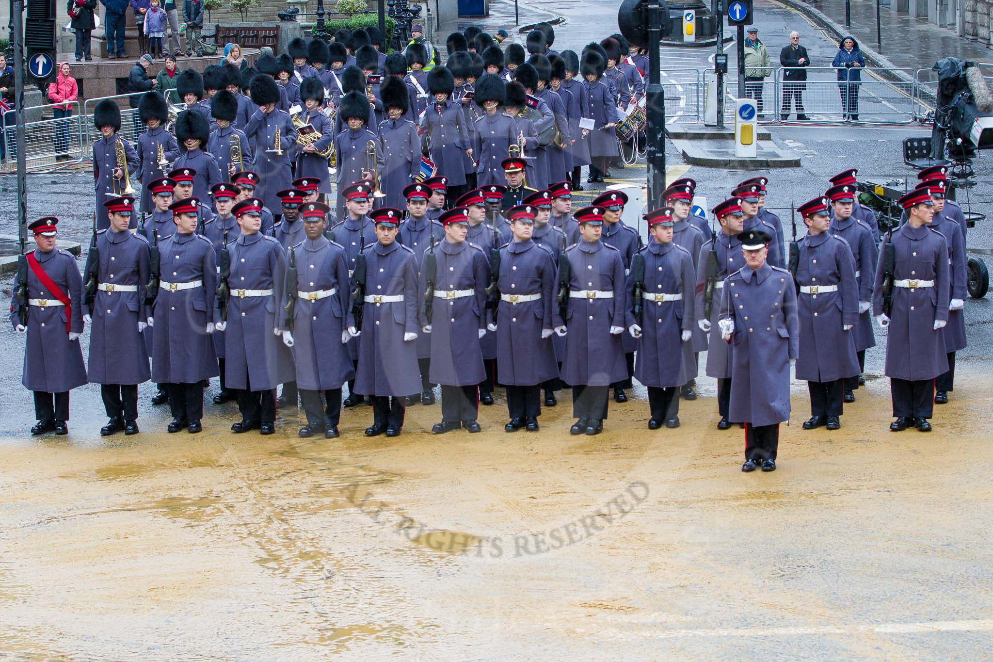 Lord Mayor's Show 2012: Entry 1, HAC, the Honourable Artillery Company..
Press stand opposite Mansion House, City of London,
London,
Greater London,
United Kingdom,
on 10 November 2012 at 10:17, image #52