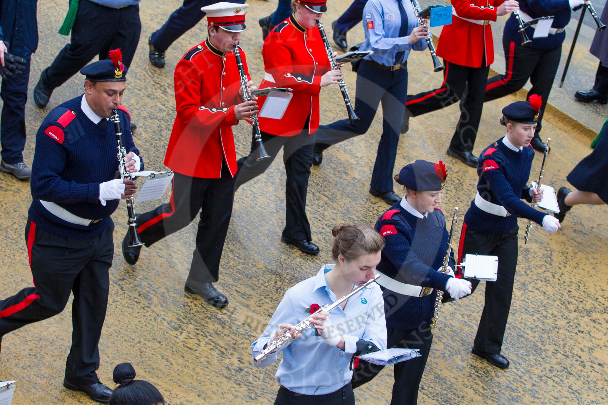 Lord Mayor's Show 2012: Entry 29 - National Youth Marching Band..
Press stand opposite Mansion House, City of London,
London,
Greater London,
United Kingdom,
on 10 November 2012 at 11:13, image #479