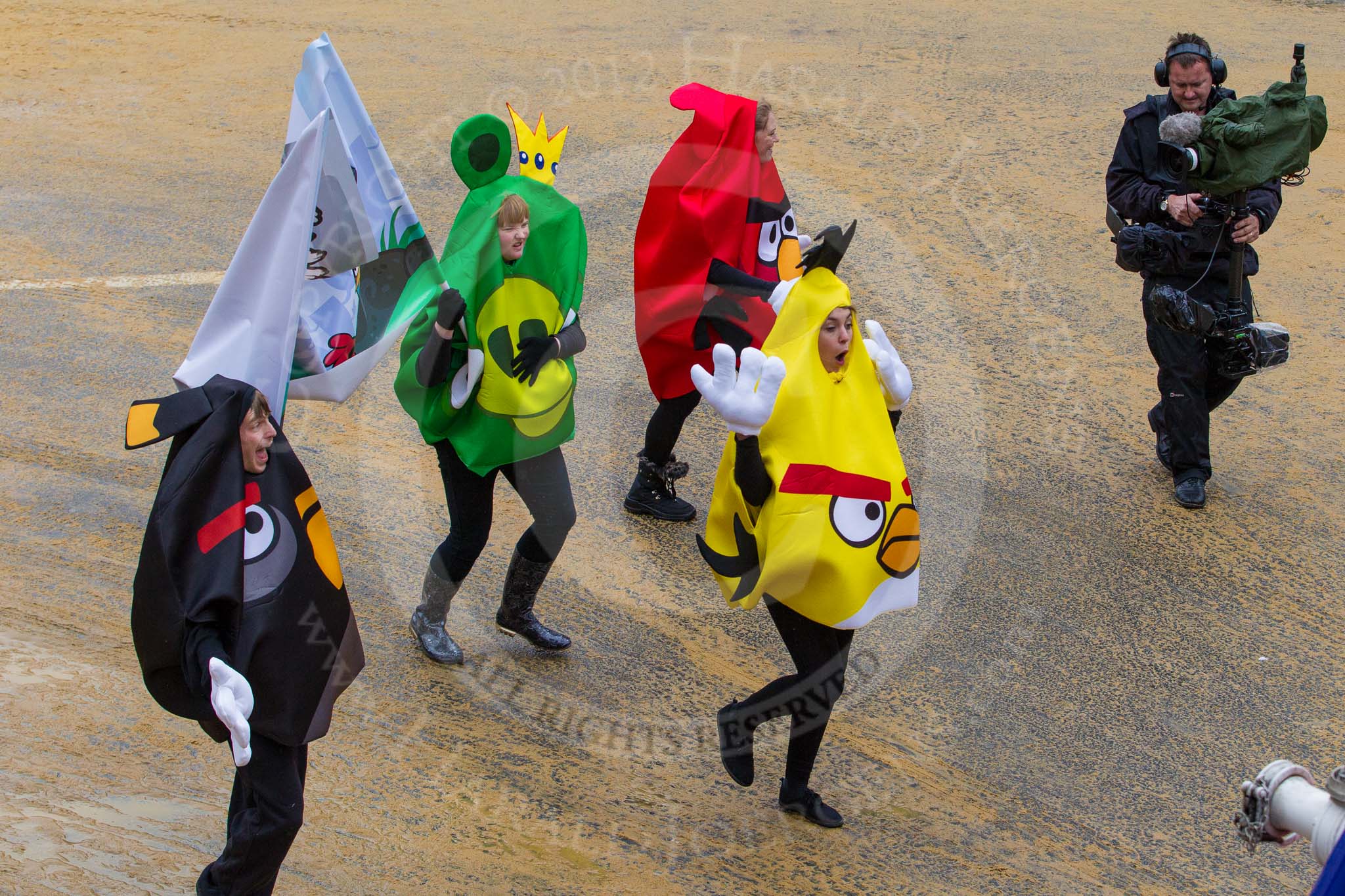 Lord Mayor's Show 2012: Entry 32 - Angry Birds/Rovio Entertainment ..
Press stand opposite Mansion House, City of London,
London,
Greater London,
United Kingdom,
on 10 November 2012 at 11:14, image #509