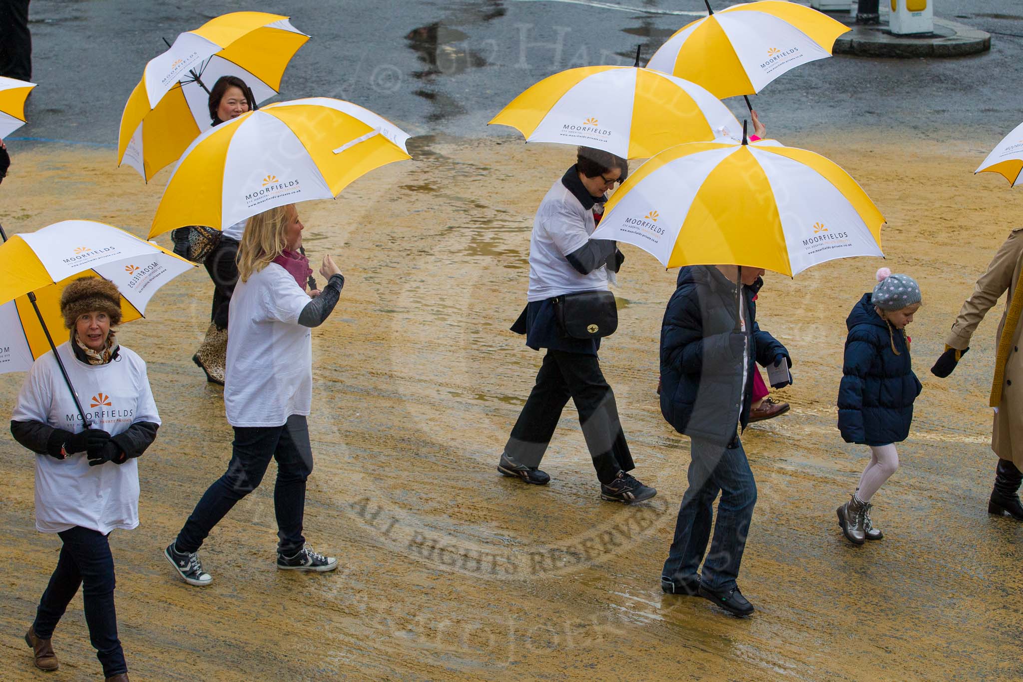 Photo 1211101115421D45758HaraldJoergens Lord Mayor's Show 2012: Entry 36 - Moorfields Private, the exclusive division of Moorfields Eye Hospital..
Press stand opposite Mansion House, City of London,
London,
Greater London,
United Kingdom,
on 10 November 2012 at 11:15, image #549