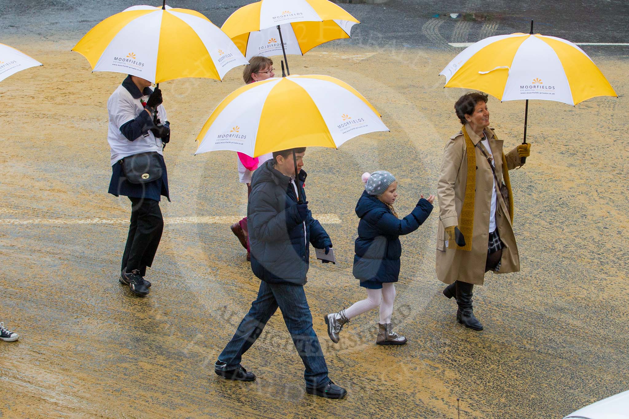 Lord Mayor's Show 2012: Entry 36 - Moorfields Private, the exclusive division of Moorfields Eye Hospital..
Press stand opposite Mansion House, City of London,
London,
Greater London,
United Kingdom,
on 10 November 2012 at 11:15, image #551