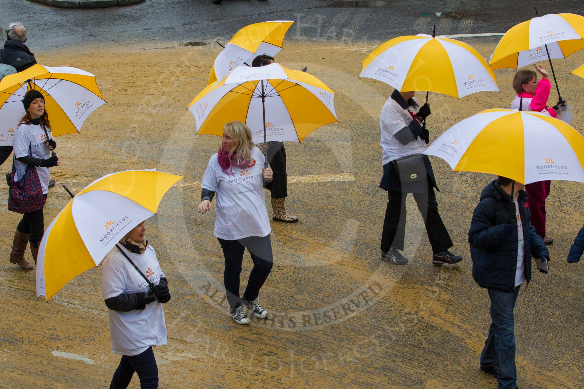 Photo 1211101115471D45762HaraldJoergens Lord Mayor's Show 2012: Entry 36 - Moorfields Private, the exclusive division of Moorfields Eye Hospital..
Press stand opposite Mansion House, City of London,
London,
Greater London,
United Kingdom,
on 10 November 2012 at 11:15, image #553