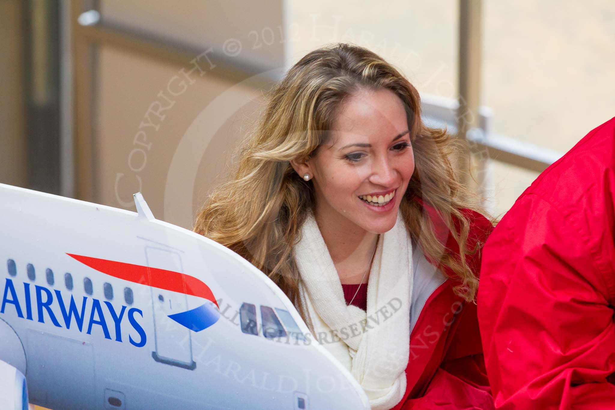 Lord Mayor's Show 2012: Entry 41 - Gibraltar, Gibraltarian students depicting the three main pillars of Gibraltar's economy: tourism, port activities, and finance..
Press stand opposite Mansion House, City of London,
London,
Greater London,
United Kingdom,
on 10 November 2012 at 11:18, image #590