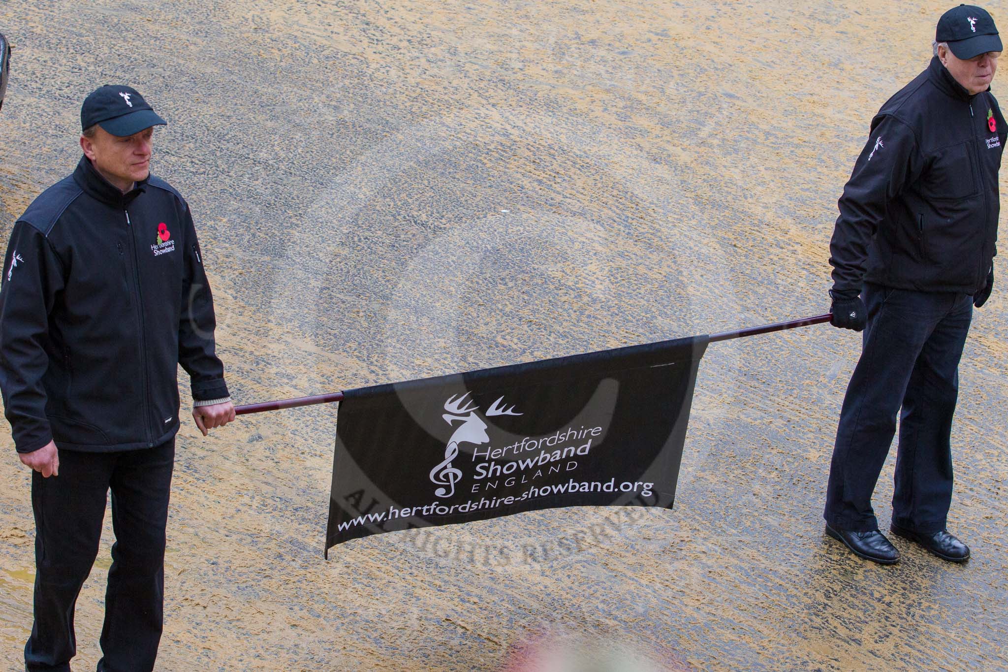Lord Mayor's Show 2012: Entry 42 - Hertfordshire Showband, one of the most successful UK showbands: www.hertfordshire-showband.org..
Press stand opposite Mansion House, City of London,
London,
Greater London,
United Kingdom,
on 10 November 2012 at 11:18, image #602
