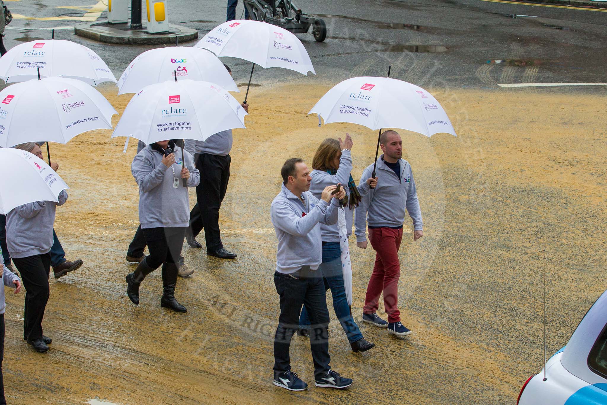 Lord Mayor's Show 2012: Entry 43 - Bank Workers’ Charity (bwc)..
Press stand opposite Mansion House, City of London,
London,
Greater London,
United Kingdom,
on 10 November 2012 at 11:18, image #608