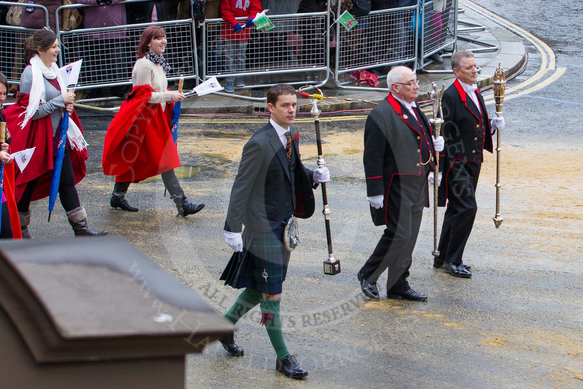 Lord Mayor's Show 2012: 45 Scottish Development International.
Press stand opposite Mansion House, City of London,
London,
Greater London,
United Kingdom,
on 10 November 2012 at 11:19, image #626