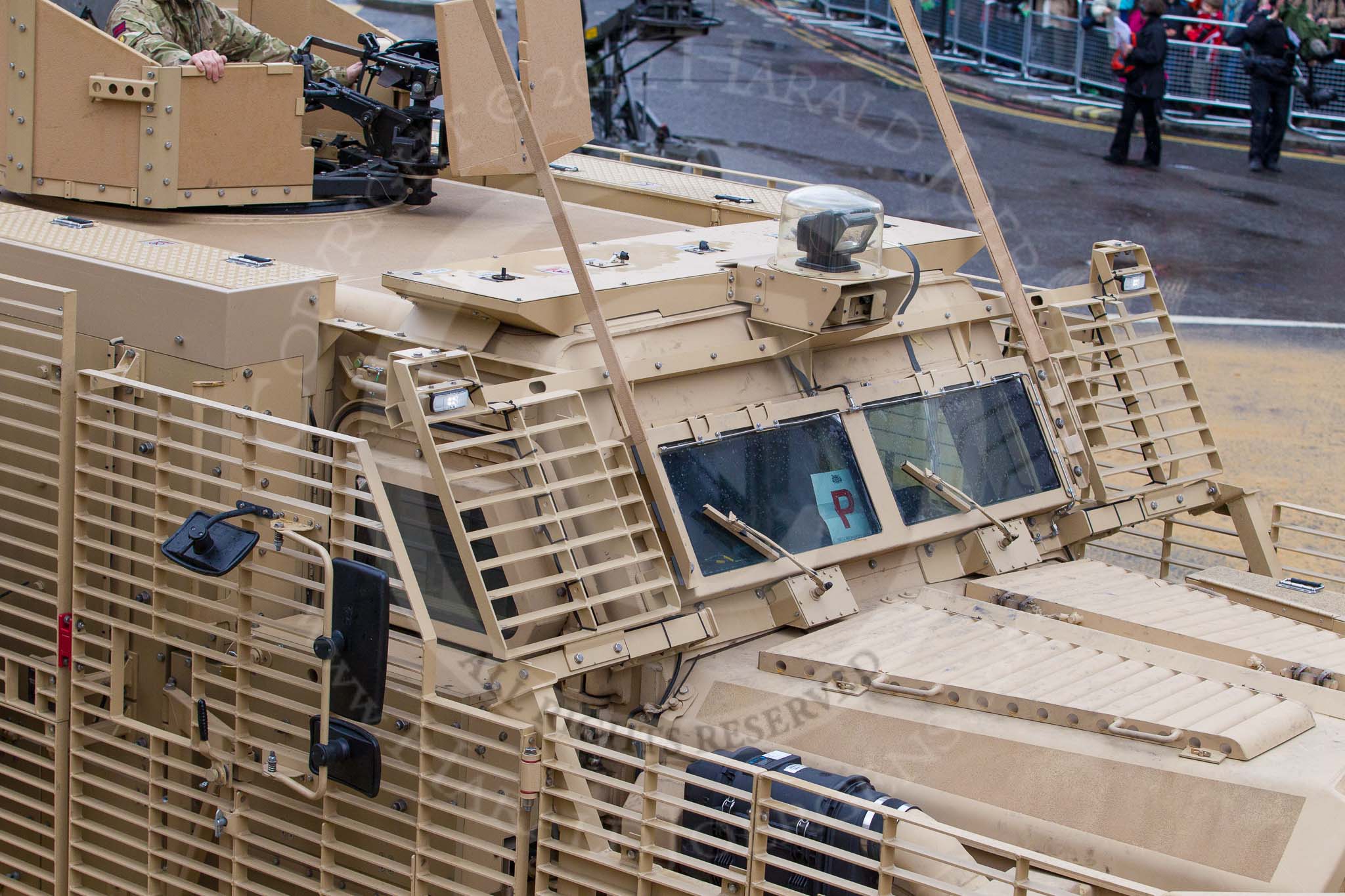 Lord Mayor's Show 2012: Entry 53 - 221 Field Squadron (Explosive Ordnance Disposal) (V)..
Press stand opposite Mansion House, City of London,
London,
Greater London,
United Kingdom,
on 10 November 2012 at 11:24, image #715