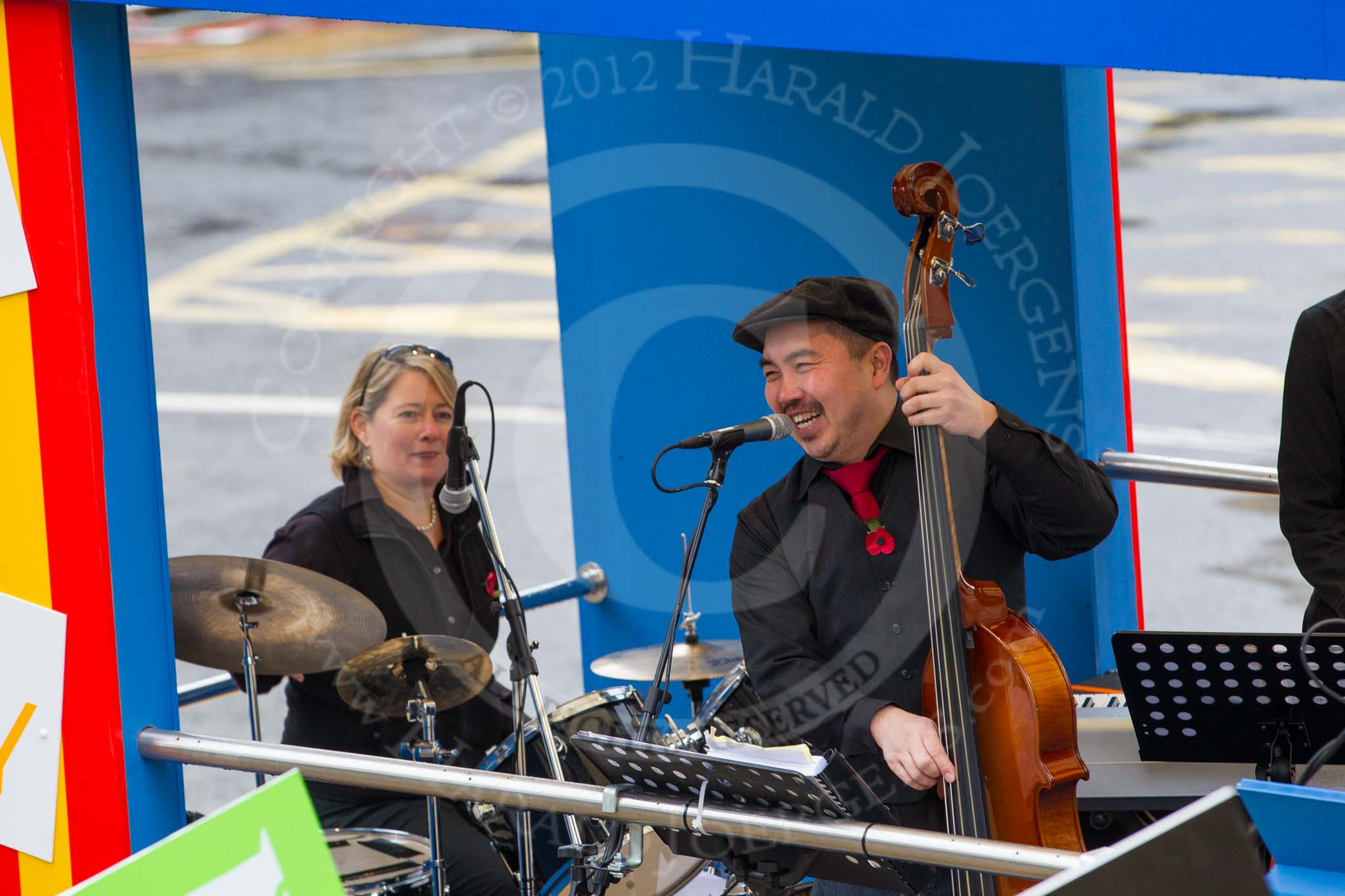 Lord Mayor's Show 2012: Entry 58 - Canary Wharf..
Press stand opposite Mansion House, City of London,
London,
Greater London,
United Kingdom,
on 10 November 2012 at 11:25, image #753