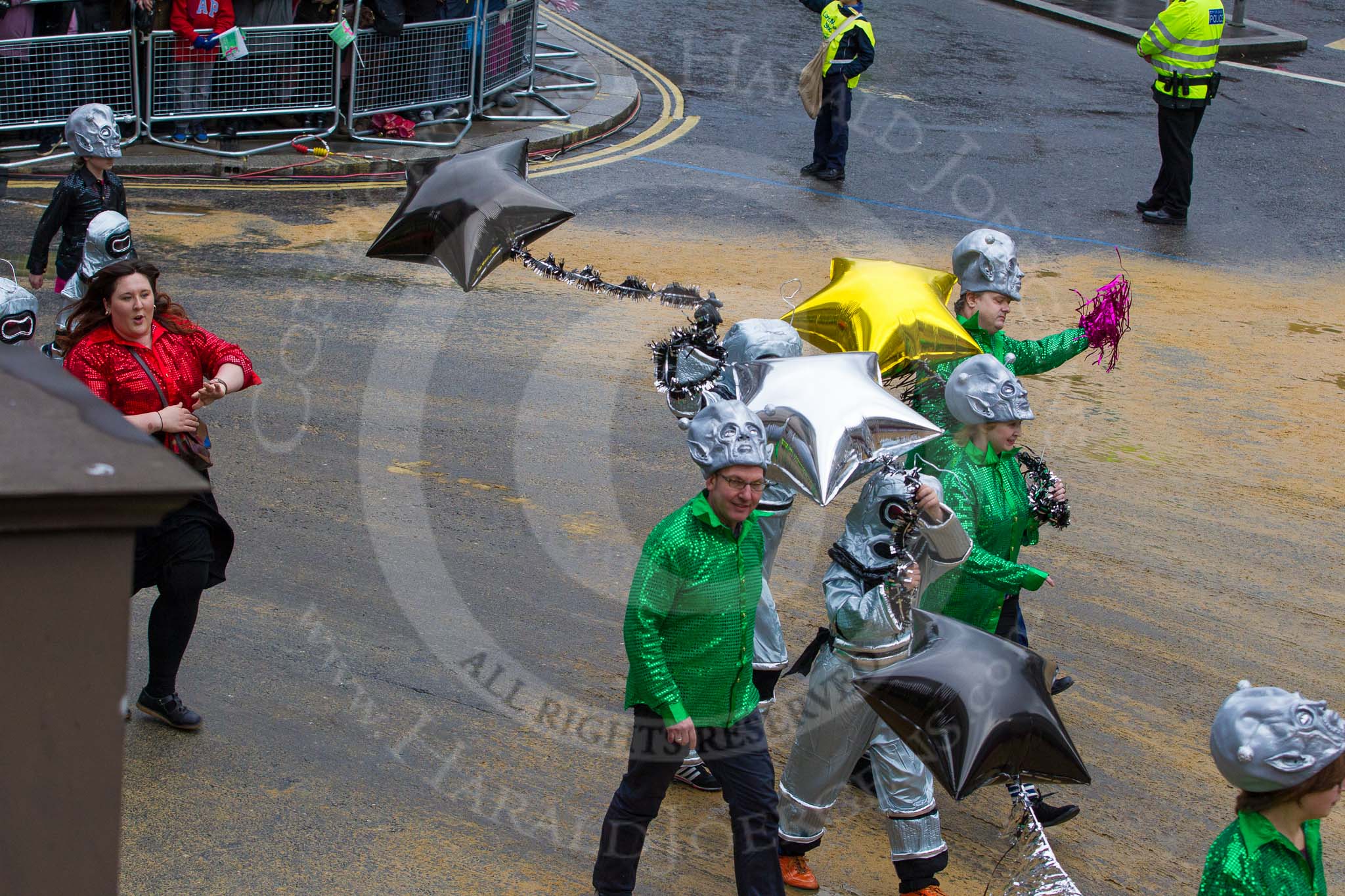 Lord Mayor's Show 2012: Entry 60 - City Bridge Trust working with Heart n Soul..
Press stand opposite Mansion House, City of London,
London,
Greater London,
United Kingdom,
on 10 November 2012 at 11:26, image #778