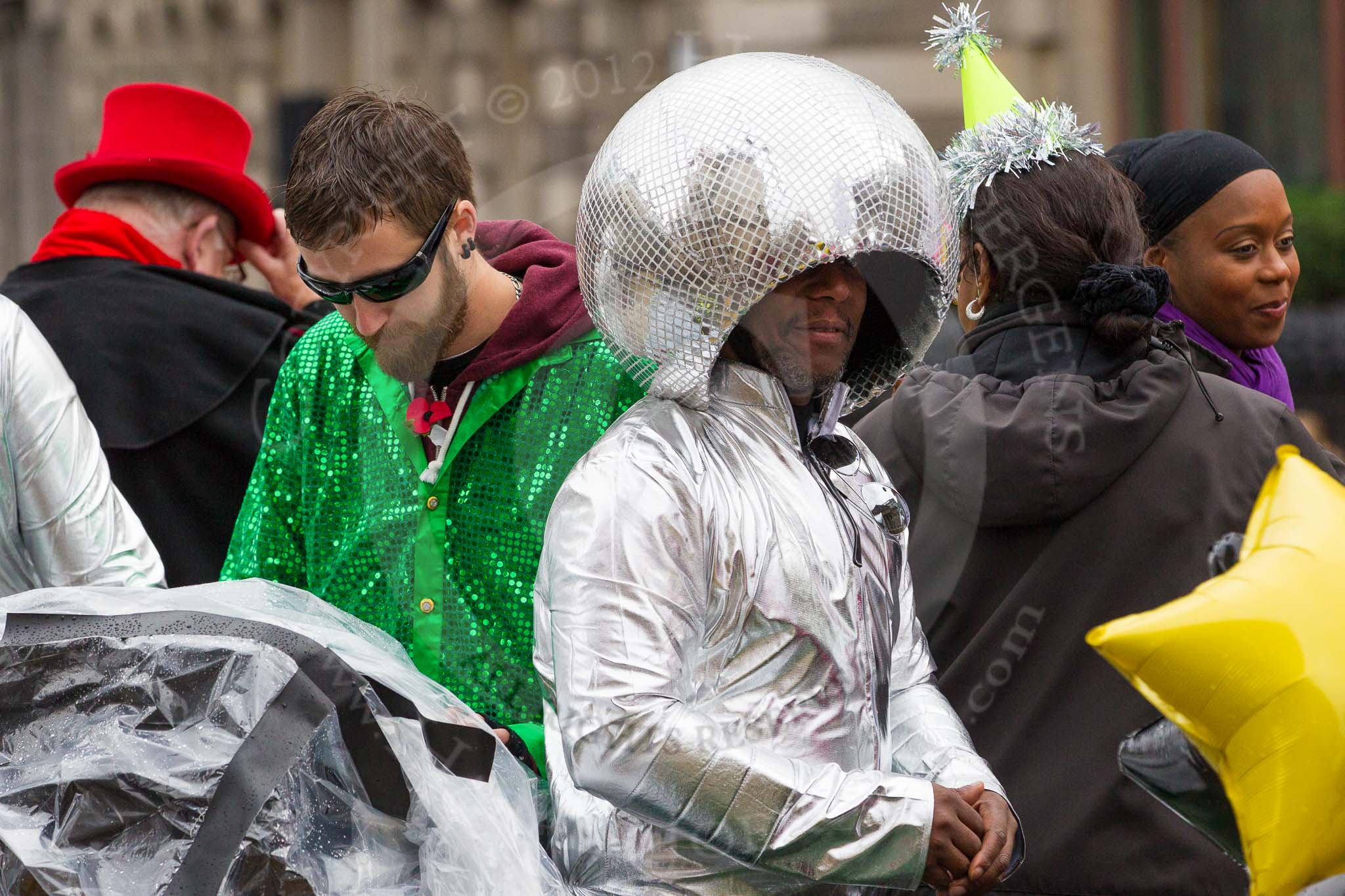 Lord Mayor's Show 2012: Entry 60 - City Bridge Trust working with Heart n Soul..
Press stand opposite Mansion House, City of London,
London,
Greater London,
United Kingdom,
on 10 November 2012 at 11:27, image #789