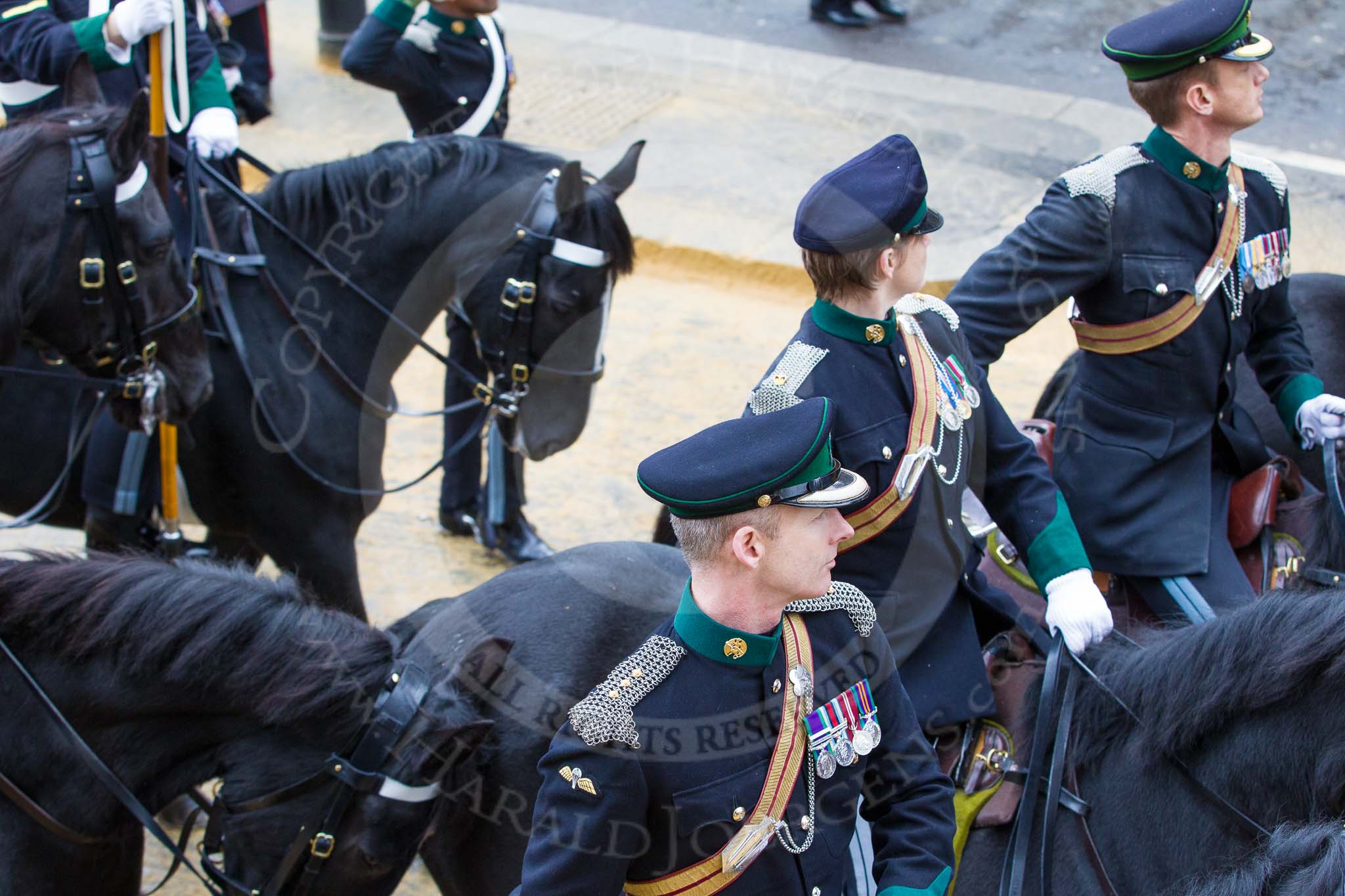 Lord Mayor's Show 2012: Entry 73 - 71 (City of London) Yeomanry Signal Regiment..
Press stand opposite Mansion House, City of London,
London,
Greater London,
United Kingdom,
on 10 November 2012 at 11:31, image #916