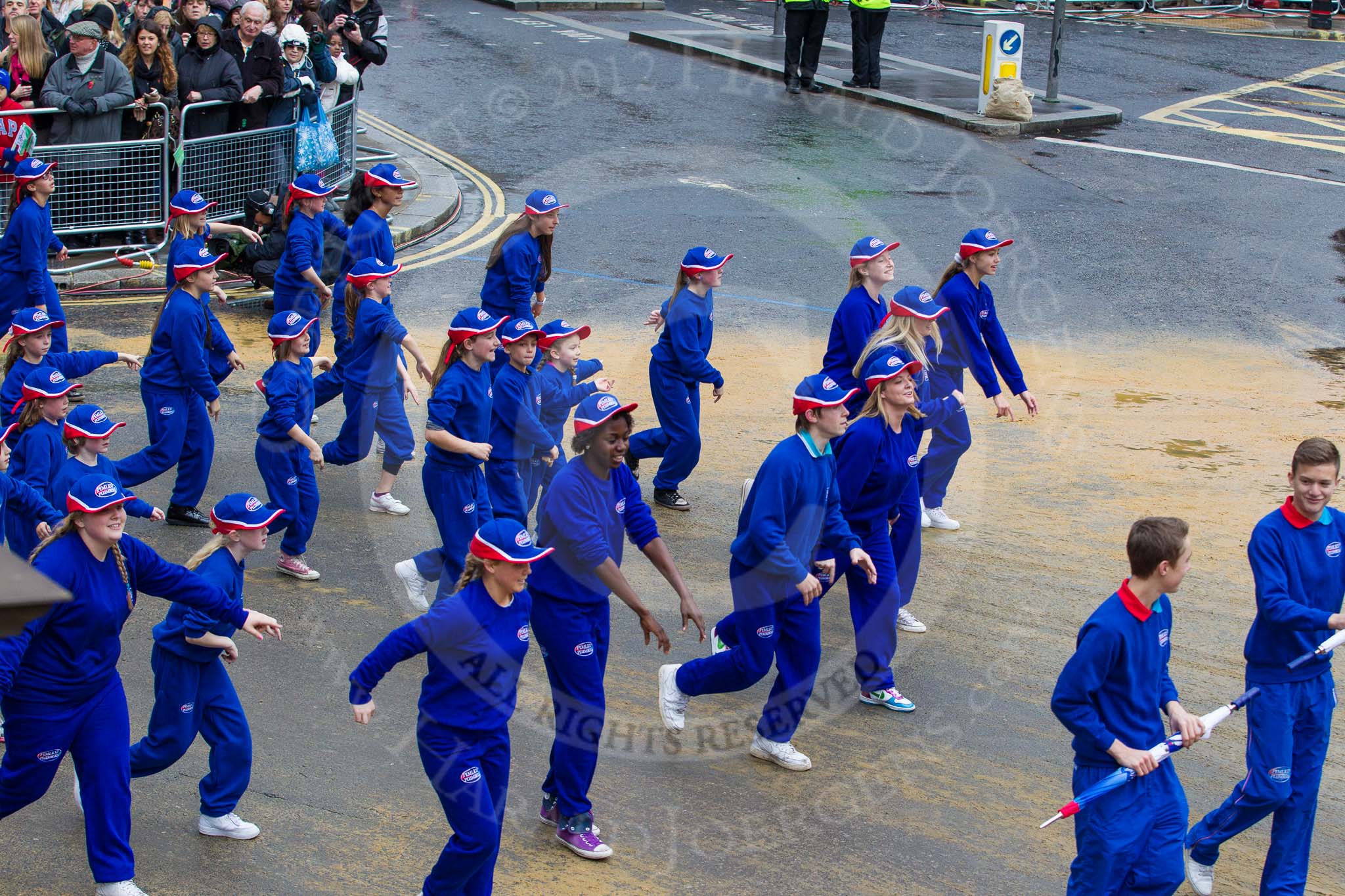 Lord Mayor's Show 2012: Entry 107 - Pimlico Plumbers..
Press stand opposite Mansion House, City of London,
London,
Greater London,
United Kingdom,
on 10 November 2012 at 11:54, image #1515