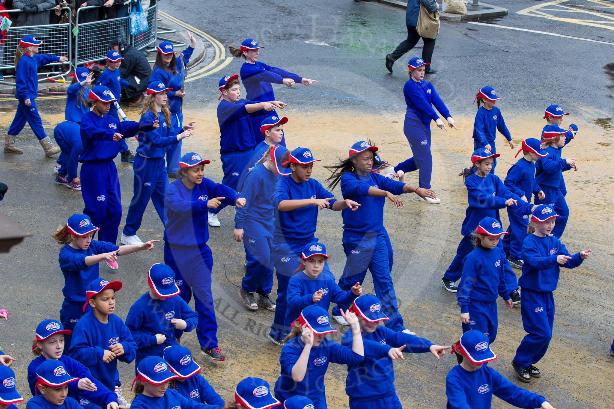 Lord Mayor's Show 2012: Entry 107 - Pimlico Plumbers..
Press stand opposite Mansion House, City of London,
London,
Greater London,
United Kingdom,
on 10 November 2012 at 11:54, image #1524