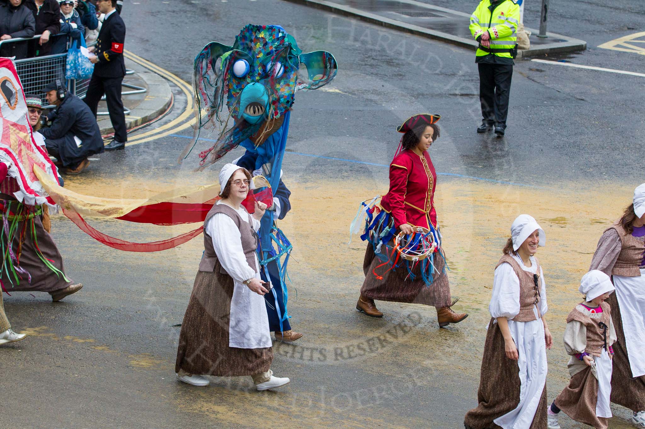 Lord Mayor's Show 2012: Entry 109 - The Light - Thomas Fredrick Willetts Foundation..
Press stand opposite Mansion House, City of London,
London,
Greater London,
United Kingdom,
on 10 November 2012 at 11:55, image #1551