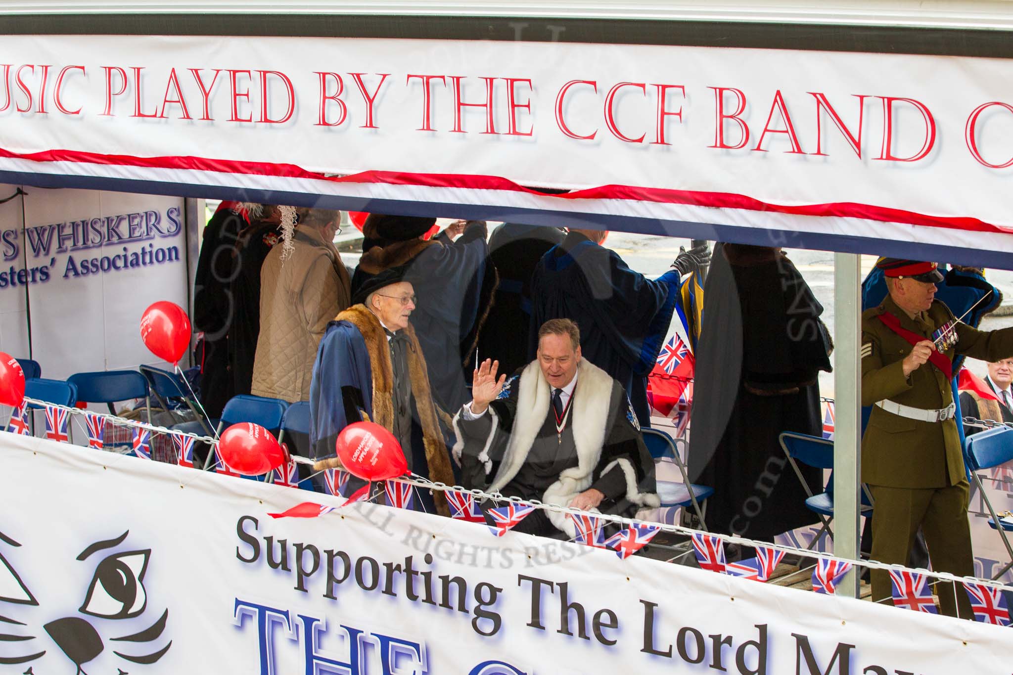 Lord Mayor's Show 2012: Entry 115 - The Cat’s Whiskers..
Press stand opposite Mansion House, City of London,
London,
Greater London,
United Kingdom,
on 10 November 2012 at 11:58, image #1662