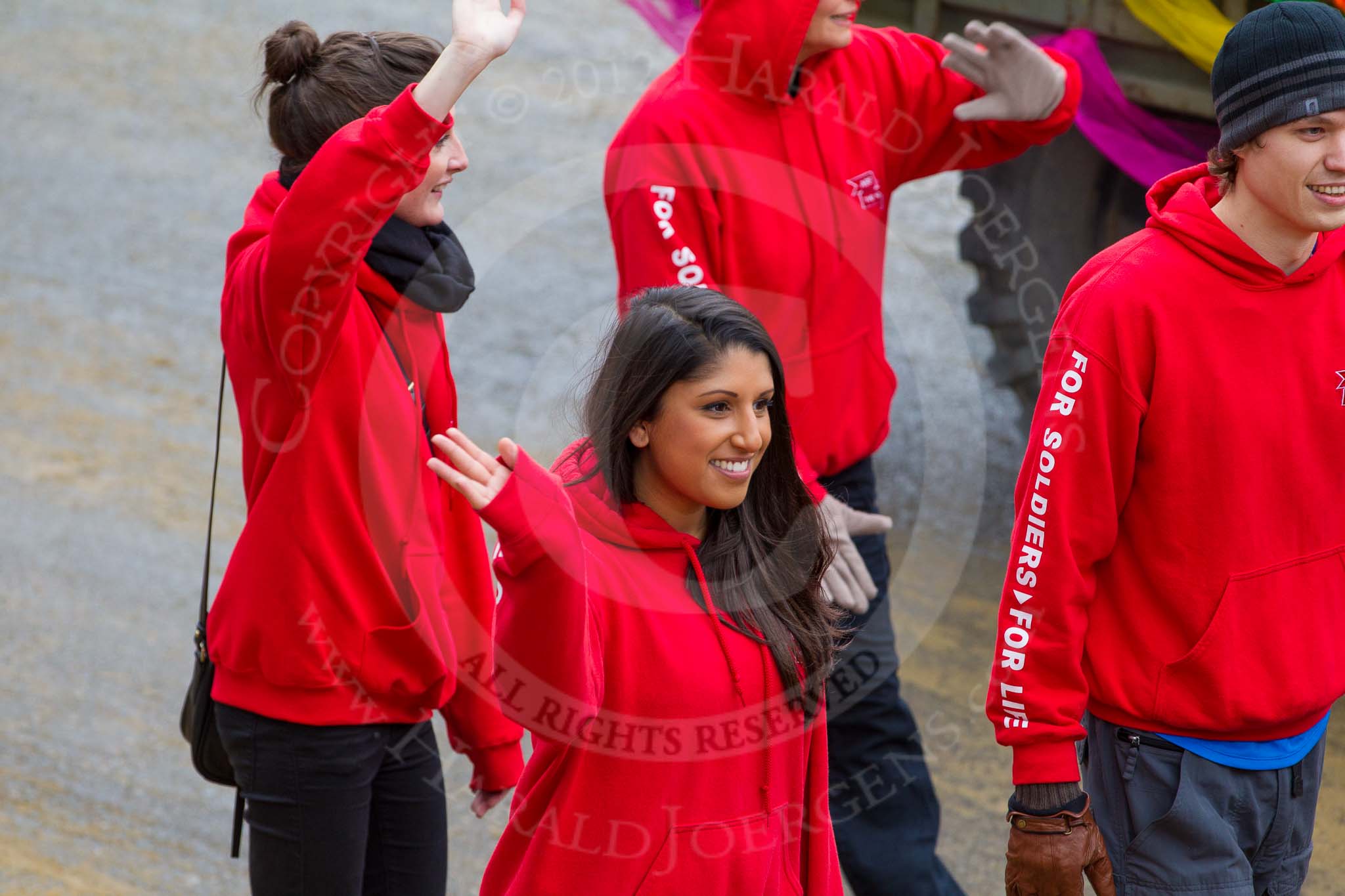 Lord Mayor's Show 2012: Entry 118 - ABF The Soldiers’ Charity, the former Army Benevolent Fund..
Press stand opposite Mansion House, City of London,
London,
Greater London,
United Kingdom,
on 10 November 2012 at 11:59, image #1685