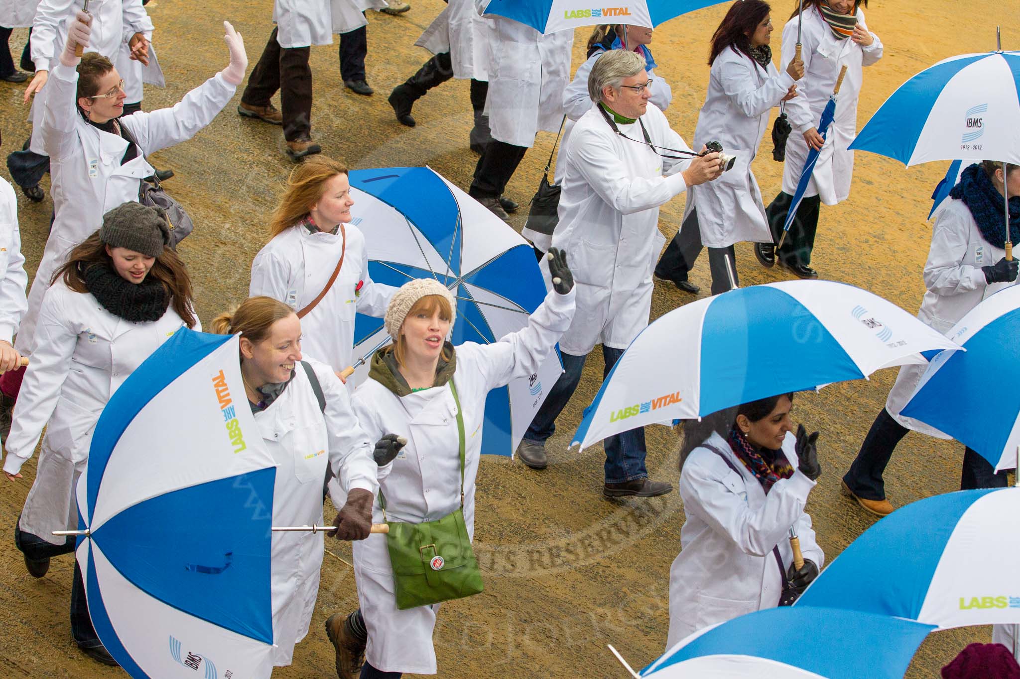 Lord Mayor's Show 2012: Entry 120 - IBMS Centenary, the Institute for Biomedical Science..
Press stand opposite Mansion House, City of London,
London,
Greater London,
United Kingdom,
on 10 November 2012 at 12:00, image #1713