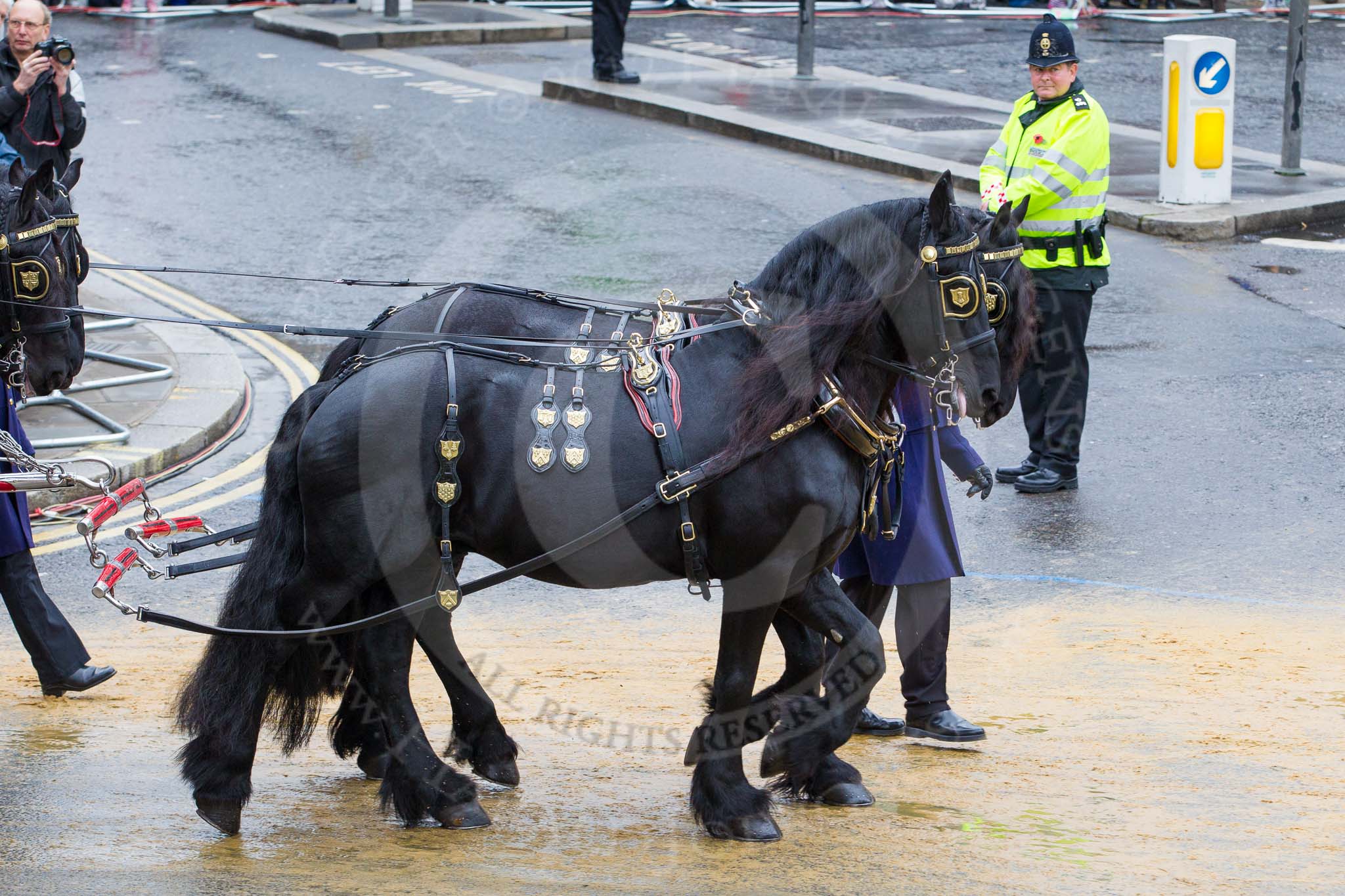 Lord Mayor's Show 2012.
Press stand opposite Mansion House, City of London,
London,
Greater London,
United Kingdom,
on 10 November 2012 at 12:03, image #1823