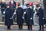 Lord Mayor's Show 2012: The King's Troop Royal Horse Artillery..
Press stand opposite Mansion House, City of London,
London,
Greater London,
United Kingdom,
on 10 November 2012 at 10:18, image #54