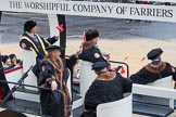Lord Mayor's Show 2012: Entry 14 - Worshipful Company of Farriers..
Press stand opposite Mansion House, City of London,
London,
Greater London,
United Kingdom,
on 10 November 2012 at 11:06, image #306