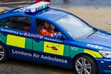 Lord Mayor's Show 2012: Entry 20 - London Air Ambulance..
Press stand opposite Mansion House, City of London,
London,
Greater London,
United Kingdom,
on 10 November 2012 at 11:08, image #358