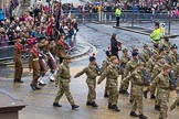 Lord Mayor's Show 2012: Entry 48 - The London Regiment, the only TA infantry battalion based in London..
Press stand opposite Mansion House, City of London,
London,
Greater London,
United Kingdom,
on 10 November 2012 at 11:21, image #673