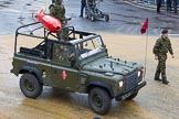 Lord Mayor's Show 2012: Entry 53 - 221 Field Squadron (Explosive Ordnance Disposal) (V)..
Press stand opposite Mansion House, City of London,
London,
Greater London,
United Kingdom,
on 10 November 2012 at 11:23, image #710