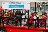 Lord Mayor's Show 2012: Entry 56 - Sedbergh School., where Lord Mayor Roger Gifford was educacted, with its CCF band..
Press stand opposite Mansion House, City of London,
London,
Greater London,
United Kingdom,
on 10 November 2012 at 11:25, image #740