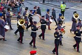 Lord Mayor's Show 2012: Entry 61 - Army Medical Services Band (V)..
Press stand opposite Mansion House, City of London,
London,
Greater London,
United Kingdom,
on 10 November 2012 at 11:28, image #801