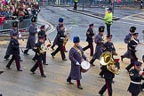 Lord Mayor's Show 2012: Entry 61 - Army Medical Services Band (V)..
Press stand opposite Mansion House, City of London,
London,
Greater London,
United Kingdom,
on 10 November 2012 at 11:28, image #803