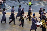 Lord Mayor's Show 2012: Entry 61 - Army Medical Services Band (V)..
Press stand opposite Mansion House, City of London,
London,
Greater London,
United Kingdom,
on 10 November 2012 at 11:28, image #804