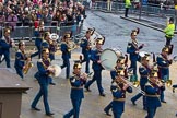 Lord Mayor's Show 2012: Entry 74 - The Band of The Royal Yeomanry (Inns of Court & City Yeomanry)..
Press stand opposite Mansion House, City of London,
London,
Greater London,
United Kingdom,
on 10 November 2012 at 11:32, image #927