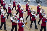 Lord Mayor's Show 2012: Entry 79 - Household Troops Band of the Salvation Army..
Press stand opposite Mansion House, City of London,
London,
Greater London,
United Kingdom,
on 10 November 2012 at 11:34, image #997