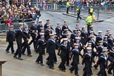 Lord Mayor's Show 2012: Entry 99 - Sea Cadet Corps (London Area)..
Press stand opposite Mansion House, City of London,
London,
Greater London,
United Kingdom,
on 10 November 2012 at 11:46, image #1325