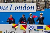 Lord Mayor's Show 2012: Entry 100 - Maritime London..
Press stand opposite Mansion House, City of London,
London,
Greater London,
United Kingdom,
on 10 November 2012 at 11:46, image #1340