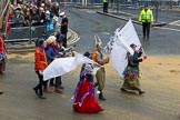 Lord Mayor's Show 2012: Entry 109 - The Light - Thomas Fredrick Willetts Foundation..
Press stand opposite Mansion House, City of London,
London,
Greater London,
United Kingdom,
on 10 November 2012 at 11:55, image #1543