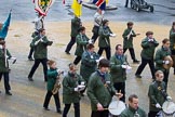 Lord Mayor's Show 2012: Entry 117 - 1st Hook Scout & Guide Band..
Press stand opposite Mansion House, City of London,
London,
Greater London,
United Kingdom,
on 10 November 2012 at 11:59, image #1678