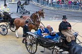 Lord Mayor's Show 2012: Entrry 128, Woshipful Company of Shipwrights: Wlliam Everand Esq, Simon Robinson Esq, Lord Clarke of Stonecum-Ebony, and Andy Milne..
Press stand opposite Mansion House, City of London,
London,
Greater London,
United Kingdom,
on 10 November 2012 at 12:04, image #1834