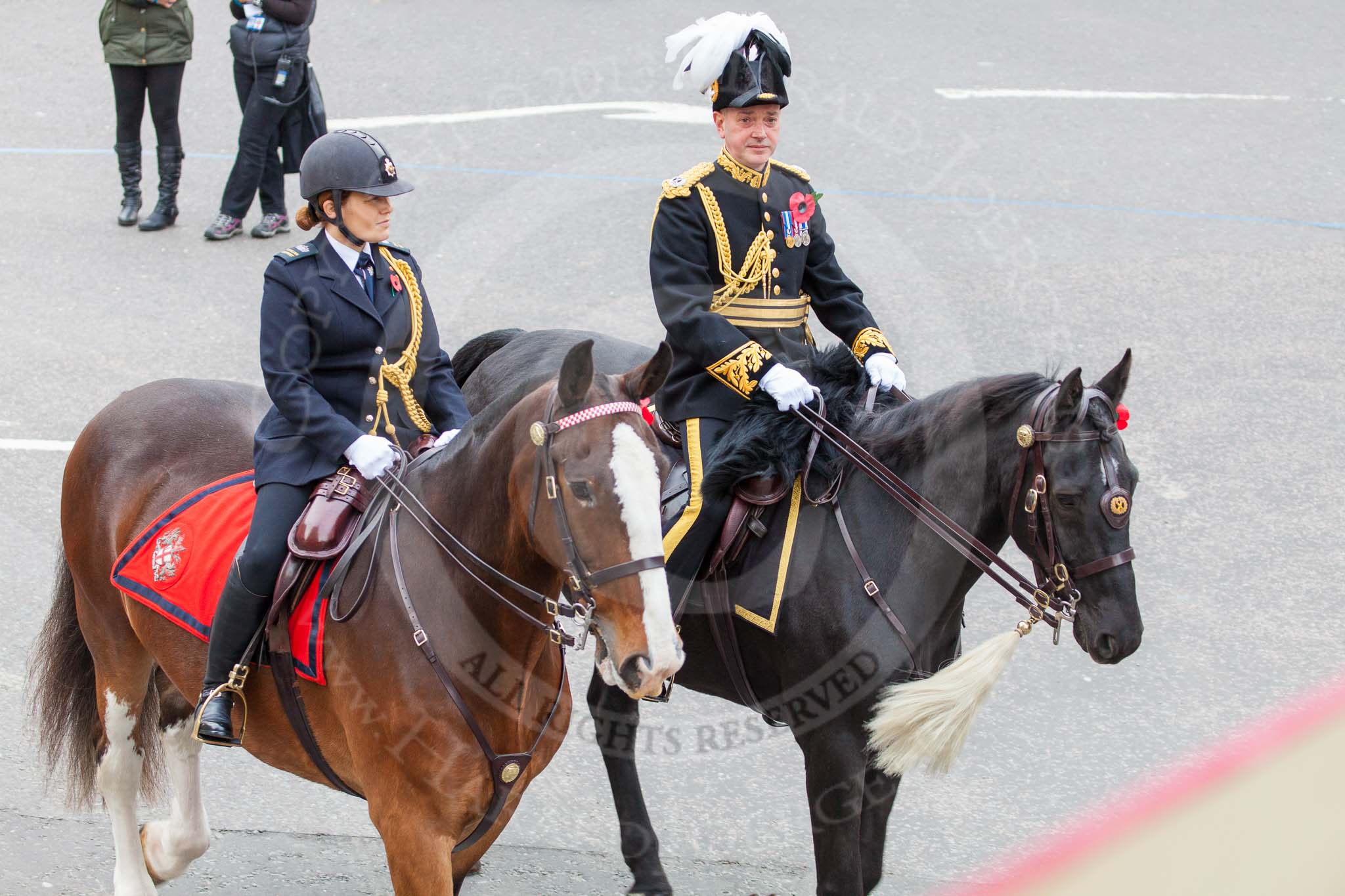 Lord Mayor's Show 2013.
Press stand opposite Mansion House, City of London,
London,
Greater London,
United Kingdom,
on 09 November 2013 at 09:33, image #51