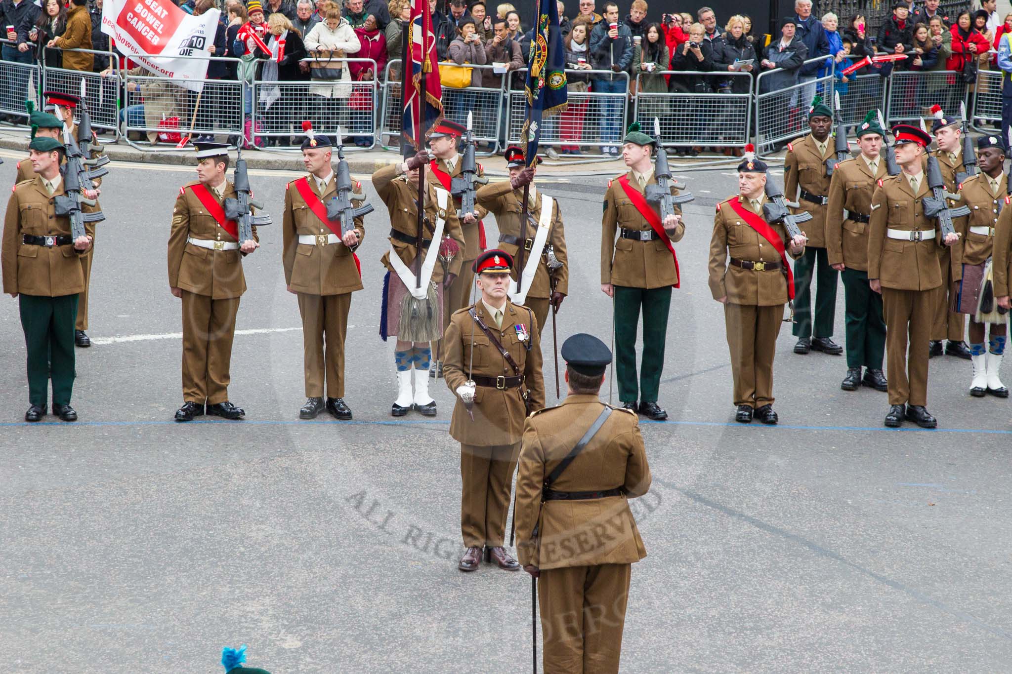 Lord Mayor's Show 2013.
Press stand opposite Mansion House, City of London,
London,
Greater London,
United Kingdom,
on 09 November 2013 at 10:25, image #62