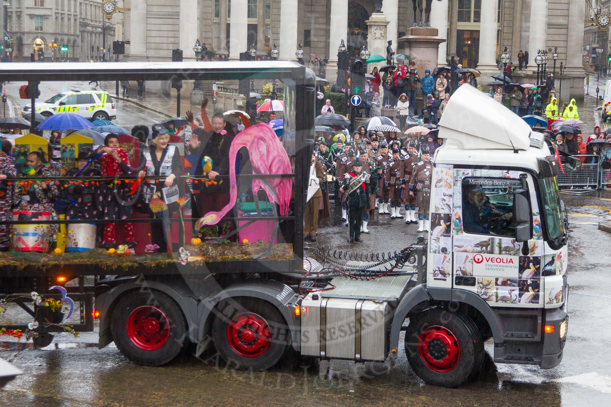 Lord Mayor's Show 2013: 19 Spare Tyre-is a pioneering arts charity, provaiding a platform for marginalised communities to have their voices heard..
Press stand opposite Mansion House, City of London,
London,
Greater London,
United Kingdom,
on 09 November 2013 at 11:09, image #304