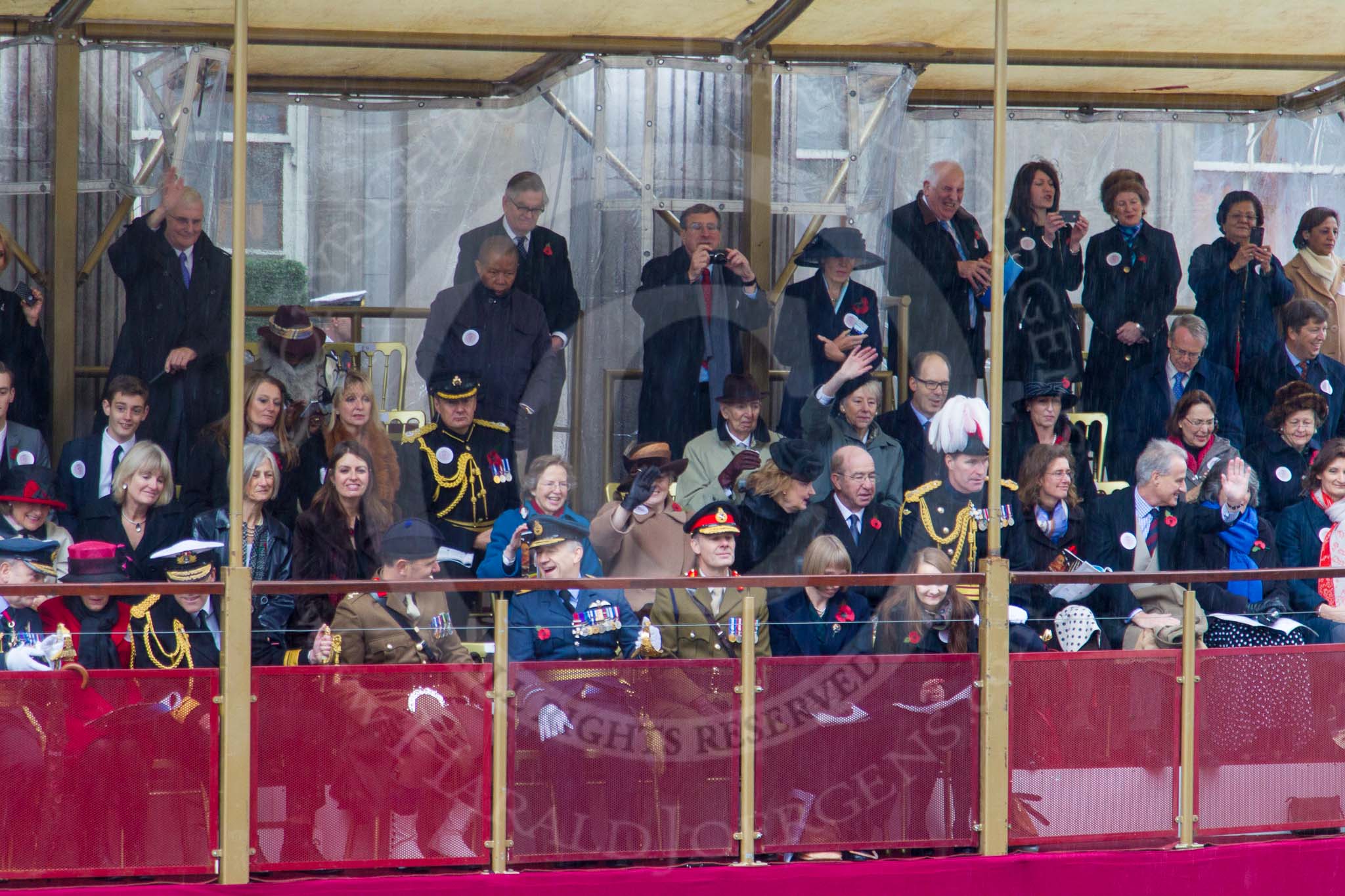 Lord Mayor's Show 2013.
Press stand opposite Mansion House, City of London,
London,
Greater London,
United Kingdom,
on 09 November 2013 at 11:20, image #488