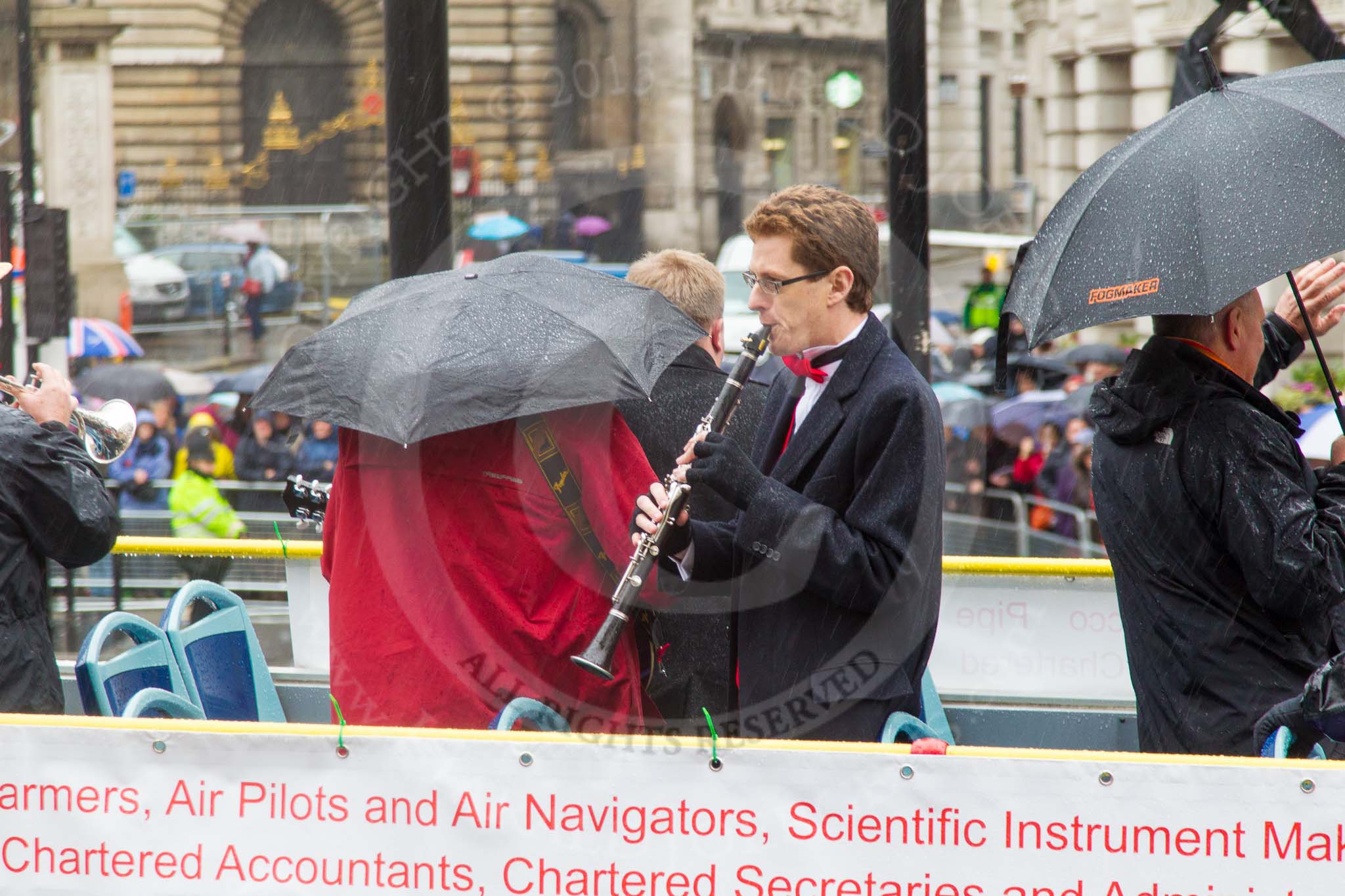 Lord Mayor's Show 2013: 46-Modern Livery Companies..
Press stand opposite Mansion House, City of London,
London,
Greater London,
United Kingdom,
on 09 November 2013 at 11:26, image #611