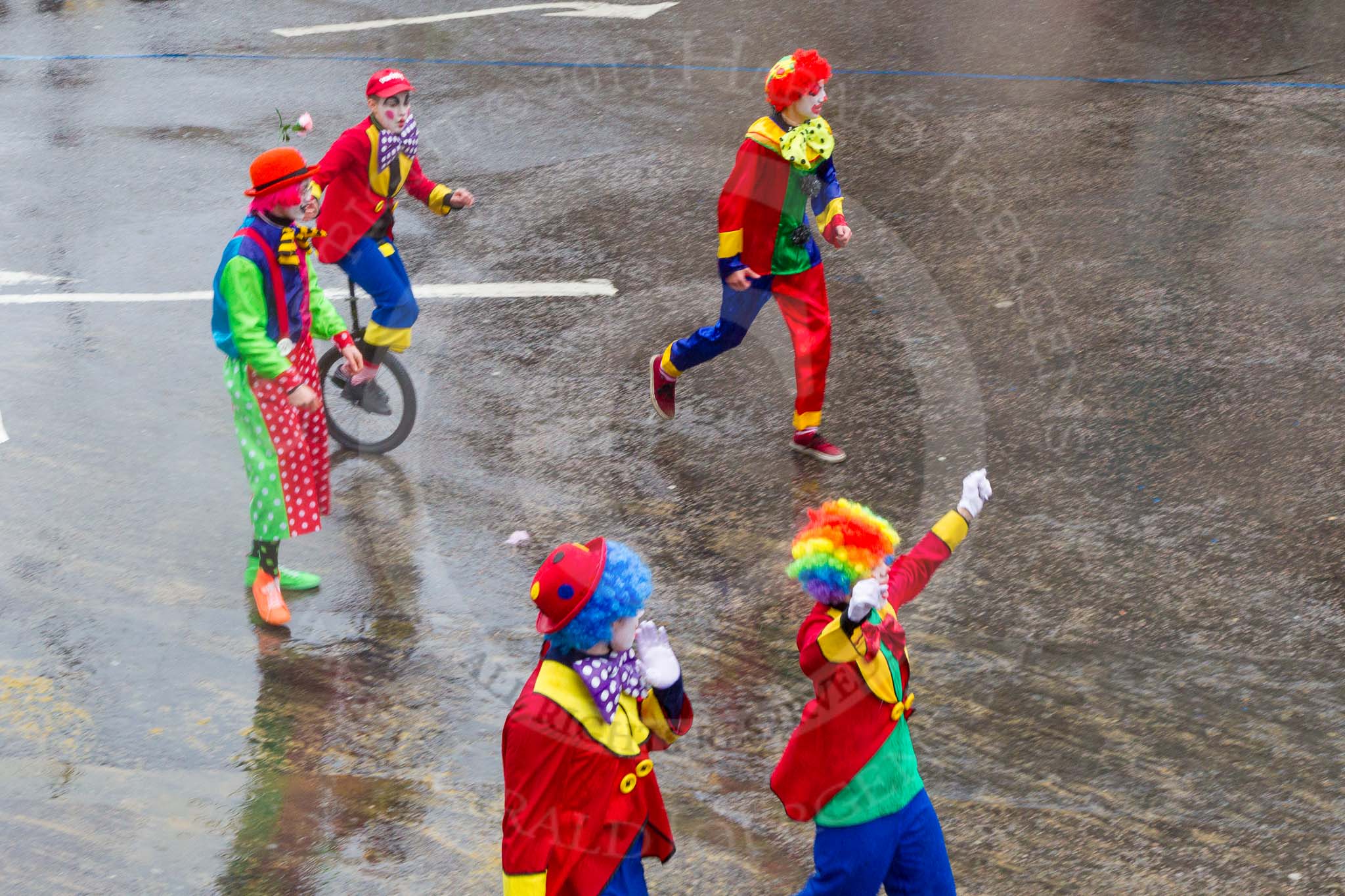 Lord Mayor's Show 2013: 47-Variety, The Children's Charity-for 50 years Variety Sunshine Coaches have provided access to a whole range of activities.This year they are jioned by Young Set dancers, clowns and unicyclists..
Press stand opposite Mansion House, City of London,
London,
Greater London,
United Kingdom,
on 09 November 2013 at 11:26, image #613