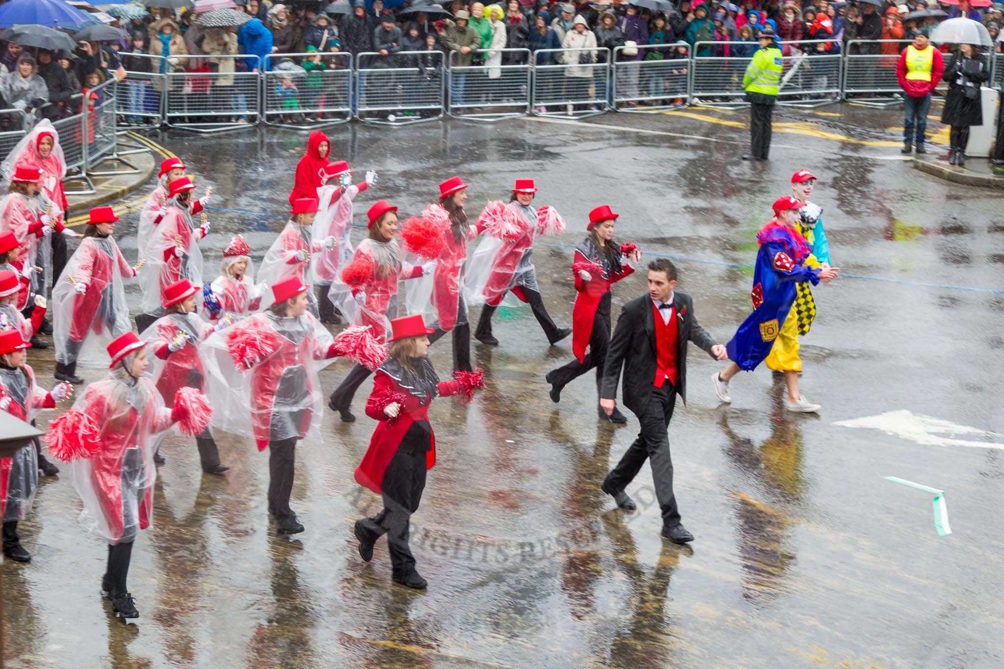 Lord Mayor's Show 2013: 47-Variety, The Children's Charity-for 50 years Variety Sunshine Coaches have provided access to a whole range of activities.This year they are jioned by Young Set dancers, clowns and unicyclists..
Press stand opposite Mansion House, City of London,
London,
Greater London,
United Kingdom,
on 09 November 2013 at 11:26, image #614