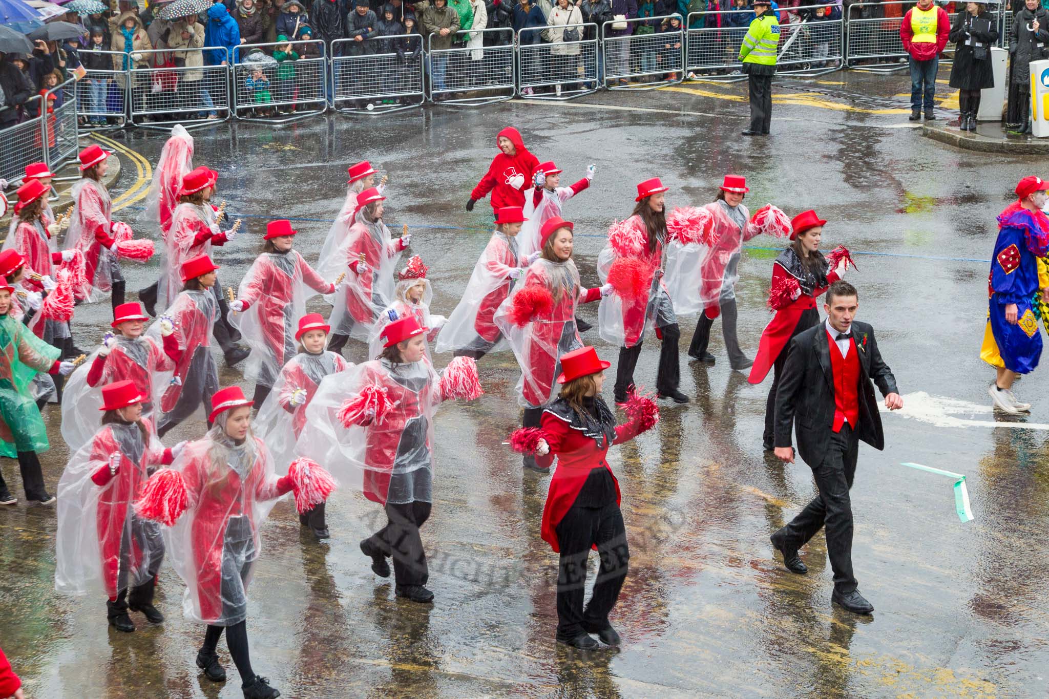 Lord Mayor's Show 2013: 47-Variety, The Children's Charity-for 50 years Variety Sunshine Coaches have provided access to a whole range of activities.This year they are jioned by Young Set dancers, clowns and unicyclists..
Press stand opposite Mansion House, City of London,
London,
Greater London,
United Kingdom,
on 09 November 2013 at 11:26, image #616