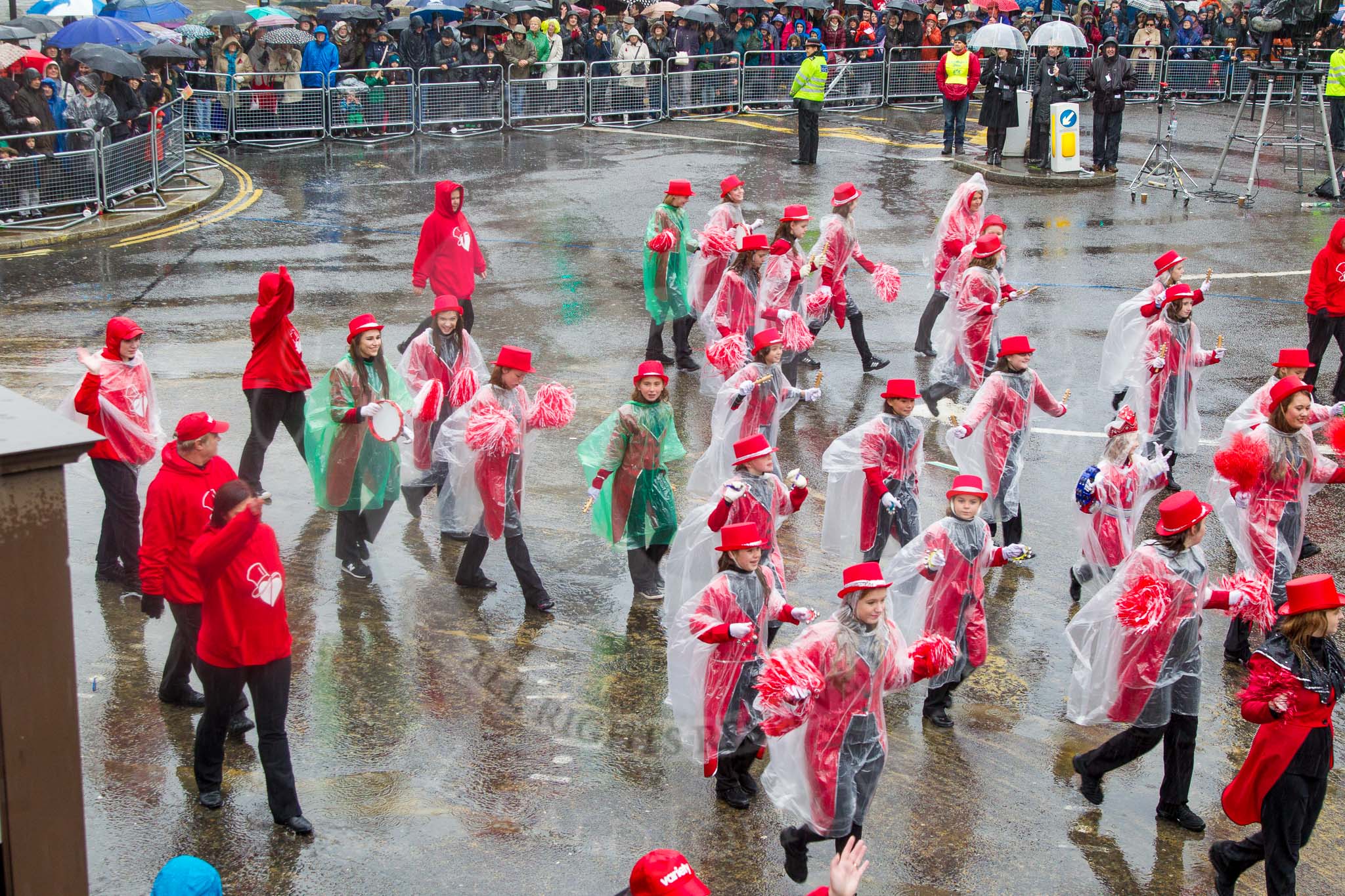 Lord Mayor's Show 2013: 47-Variety, The Children's Charity-for 50 years Variety Sunshine Coaches have provided access to a whole range of activities.This year they are jioned by Young Set dancers, clowns and unicyclists..
Press stand opposite Mansion House, City of London,
London,
Greater London,
United Kingdom,
on 09 November 2013 at 11:26, image #620