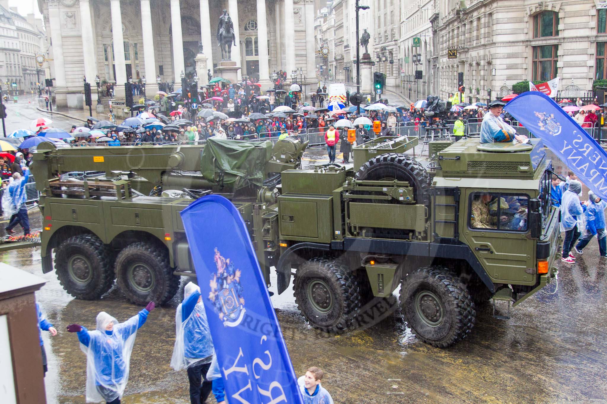 Lord Mayor's Show 2013: 51-Workshipful Company of Turners- recived Royal Charter in 1604. Its prime objective is to promote the craft of turning..
Press stand opposite Mansion House, City of London,
London,
Greater London,
United Kingdom,
on 09 November 2013 at 11:29, image #671