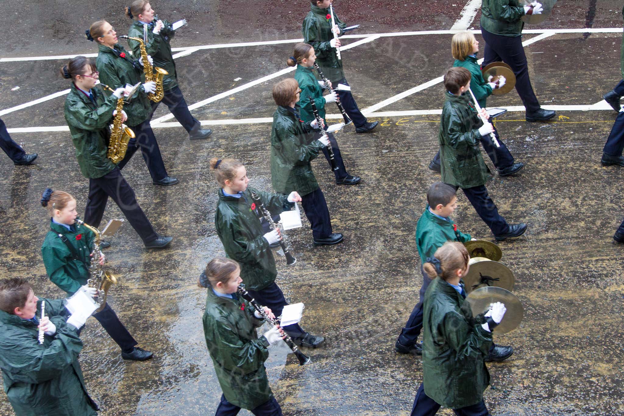 Lord Mayor's Show 2013: 55-1 st Hook Scout & Guide Band- is celebrating their 75th anniversary..
Press stand opposite Mansion House, City of London,
London,
Greater London,
United Kingdom,
on 09 November 2013 at 11:31, image #710