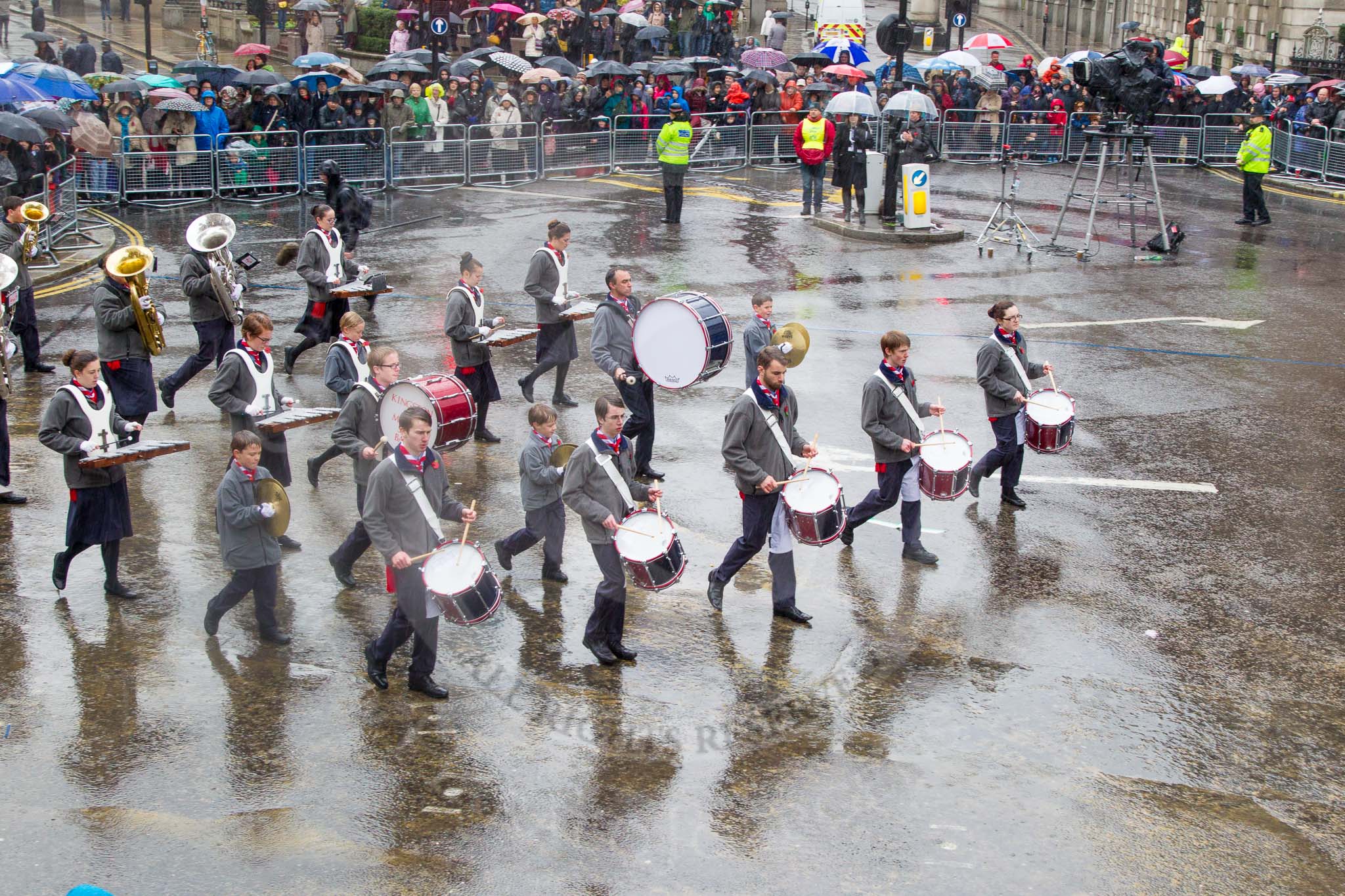 Lord Mayor's Show 2013: 68-Kingston & Malden Scout & Guide Band- is an anthusiastic marching and concert band made up of young people between the ages of 8 to 25..
Press stand opposite Mansion House, City of London,
London,
Greater London,
United Kingdom,
on 09 November 2013 at 11:37, image #824
